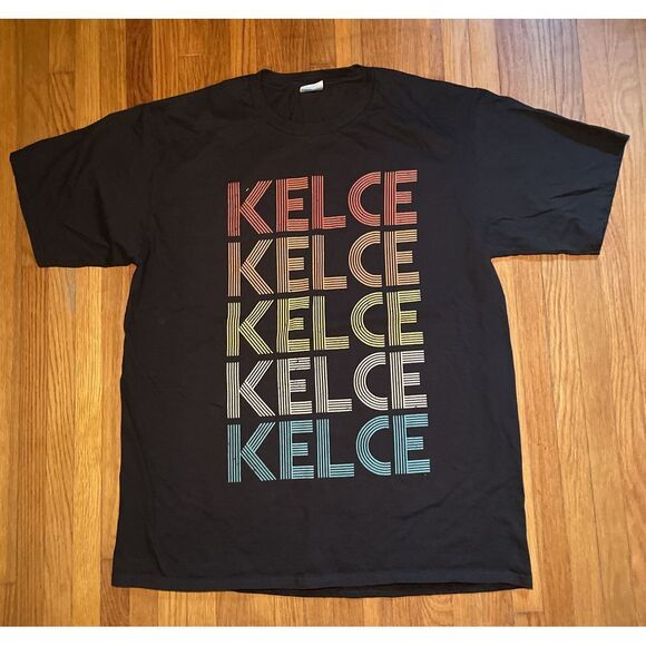 Kelce‎ Black T-Shirt L - Picture 1 of 3